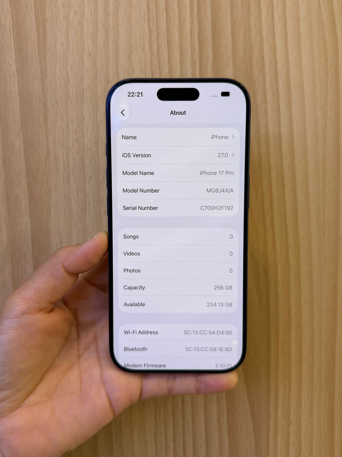 iPhone 17 Pro, 256GB (Grade A) *77395