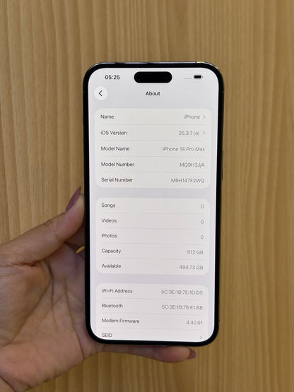 iPhone 14 Pro Max, 512GB (Grade A) *38161