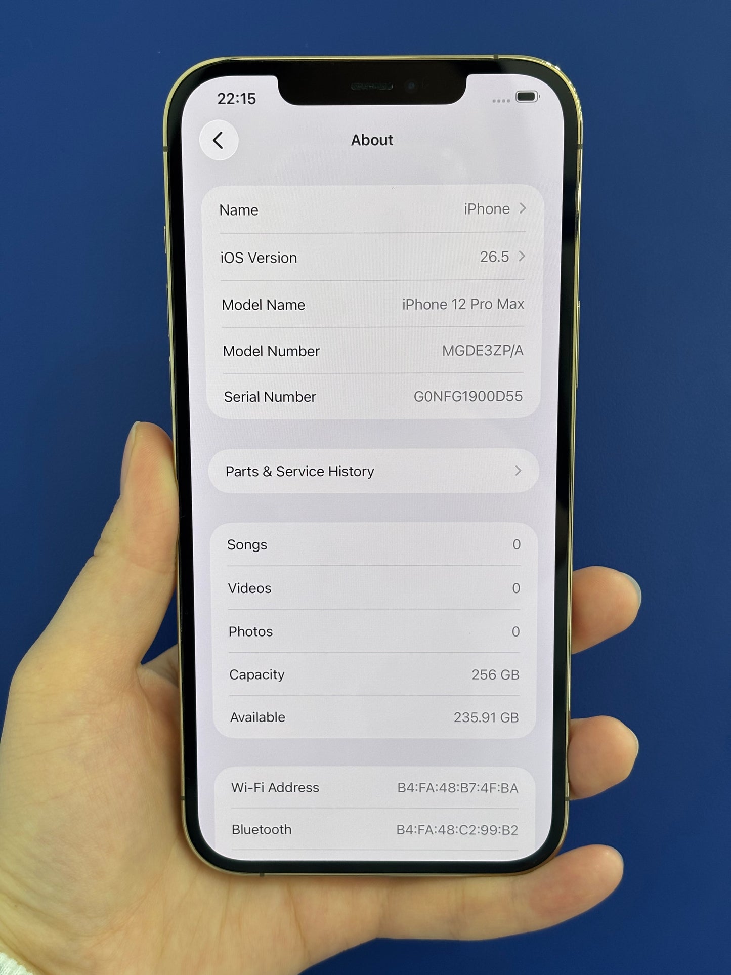 iPhone 12 Pro Max, 256GB (Grade B) *38800