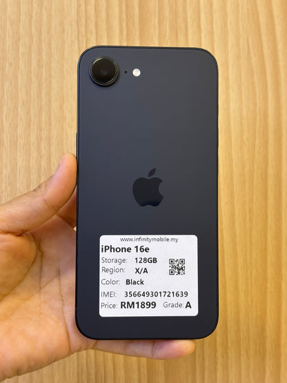 iPhone 16e, 128GB (Grade A) *21639