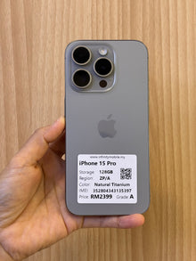 iPhone 15 Pro, 128GB (Grade A) *35397