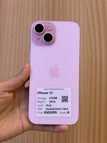 iPhone 15, 256GB (Grade A) *17855