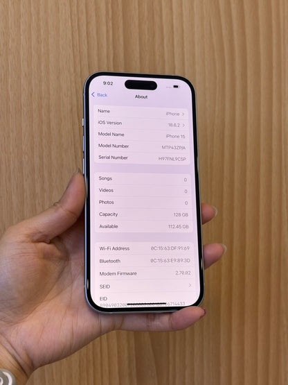 iPhone 15, 128GB (Grade A) *62300