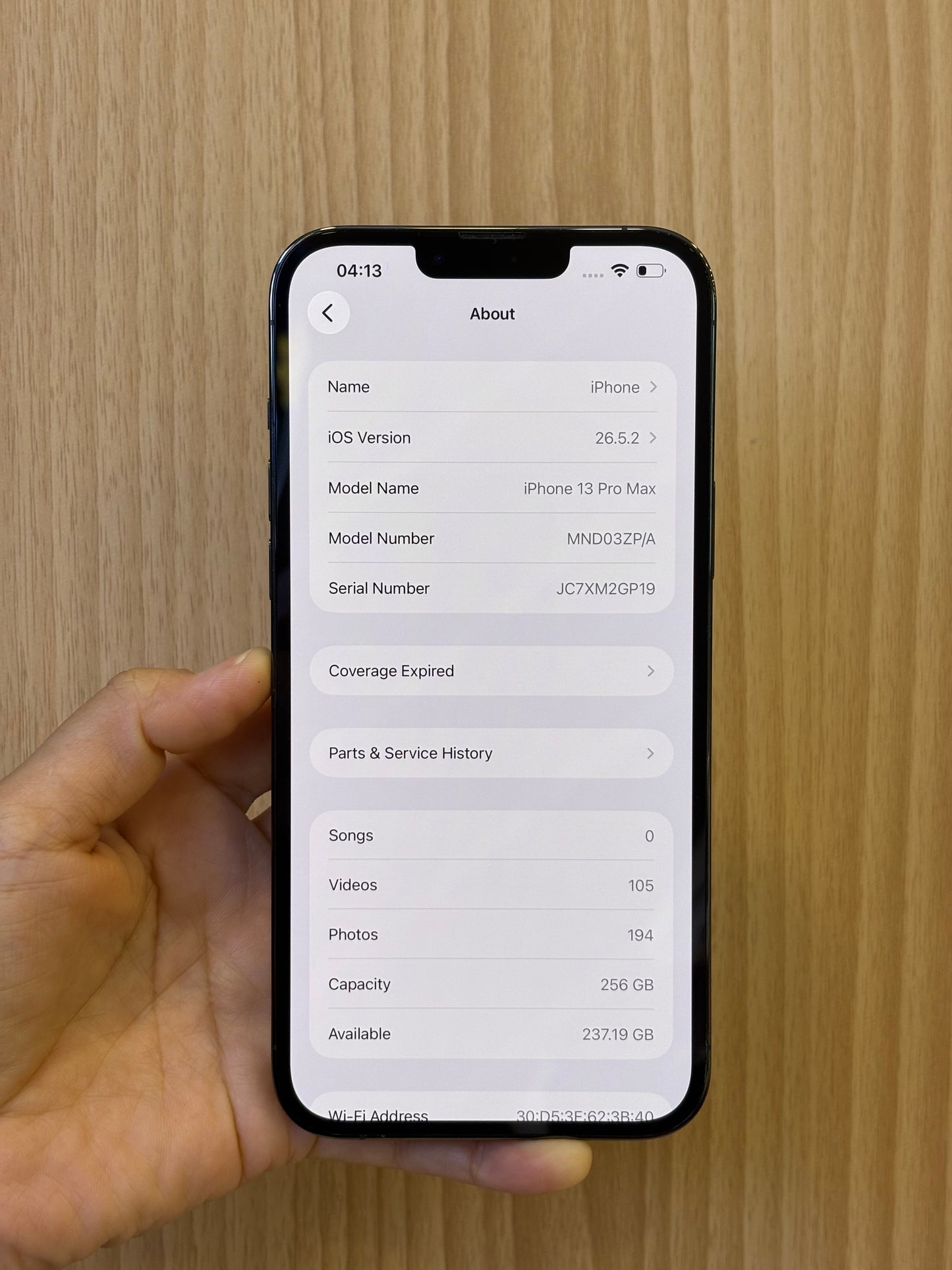 iPhone 13 Pro Max, 256GB (Grade AB) *62569
