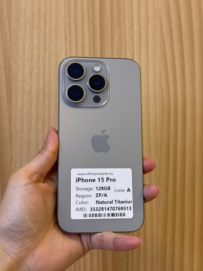 iPhone 15 Pro, 128GB (Grade A) *69513