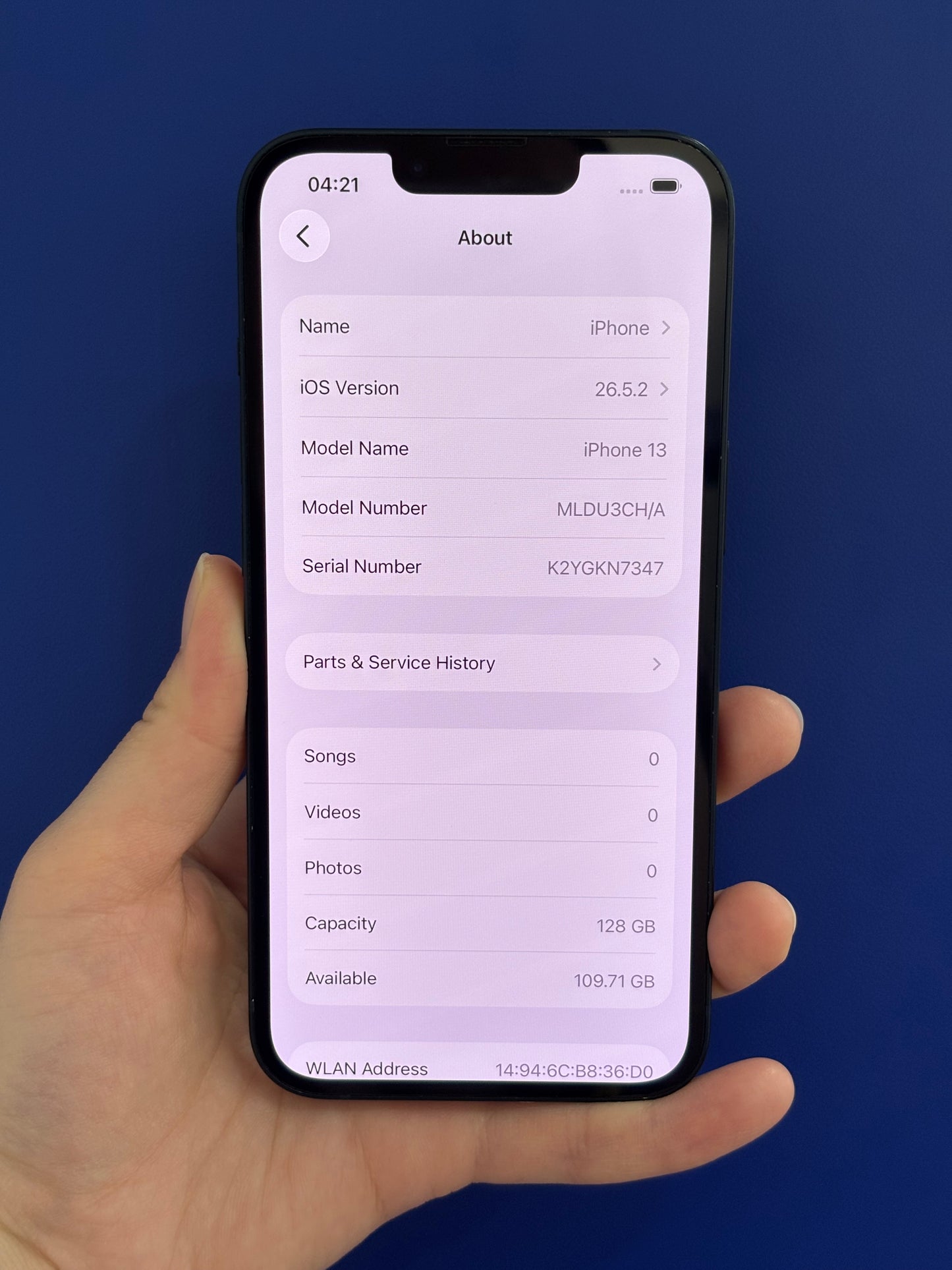 iPhone 13, 128GB (Grade AB) *49299