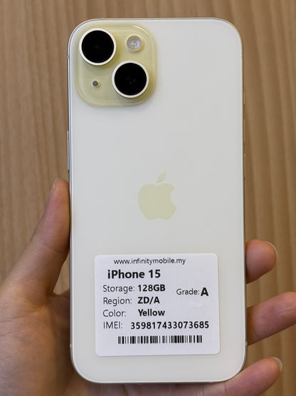iPhone 15, 128GB (Grade A) *73685