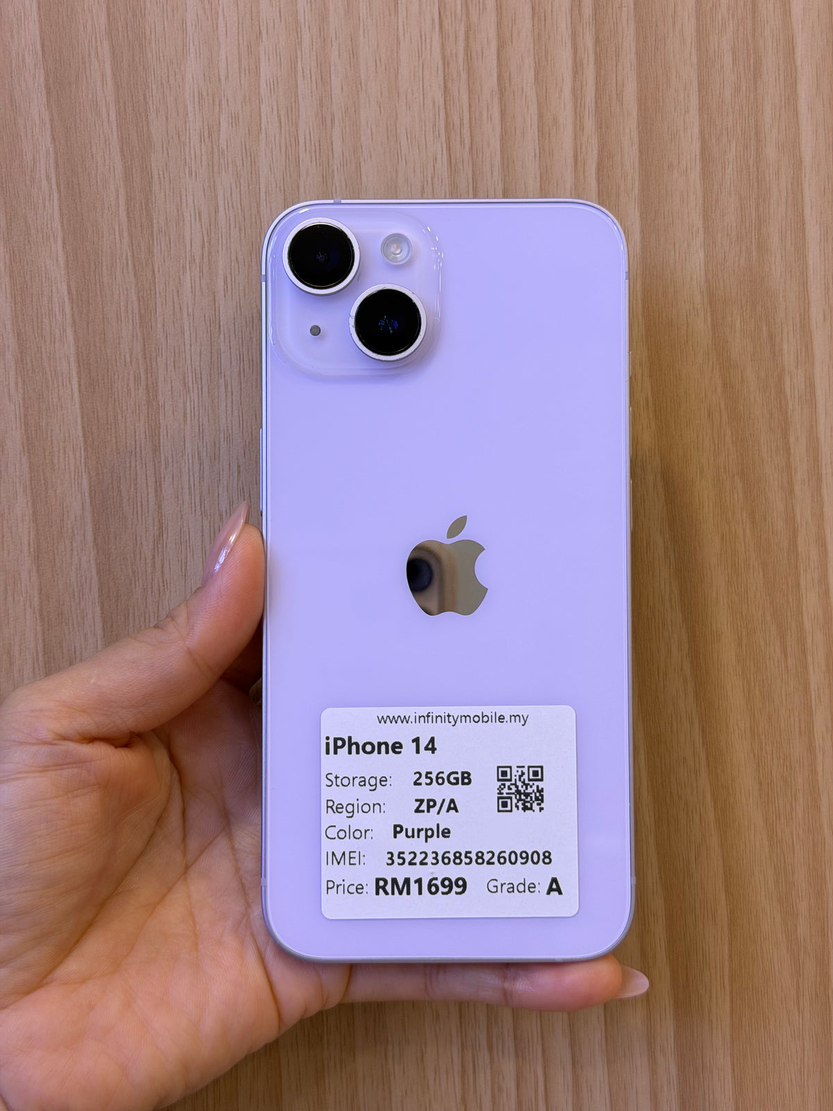 iPhone 14, 256GB (Grade A) *60908