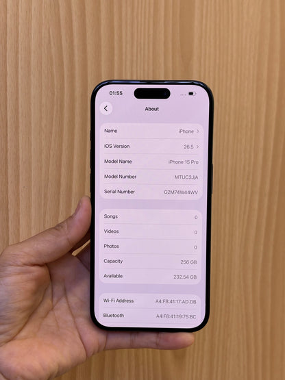 iPhone 15 Pro, 256GB (Grade A) *04442