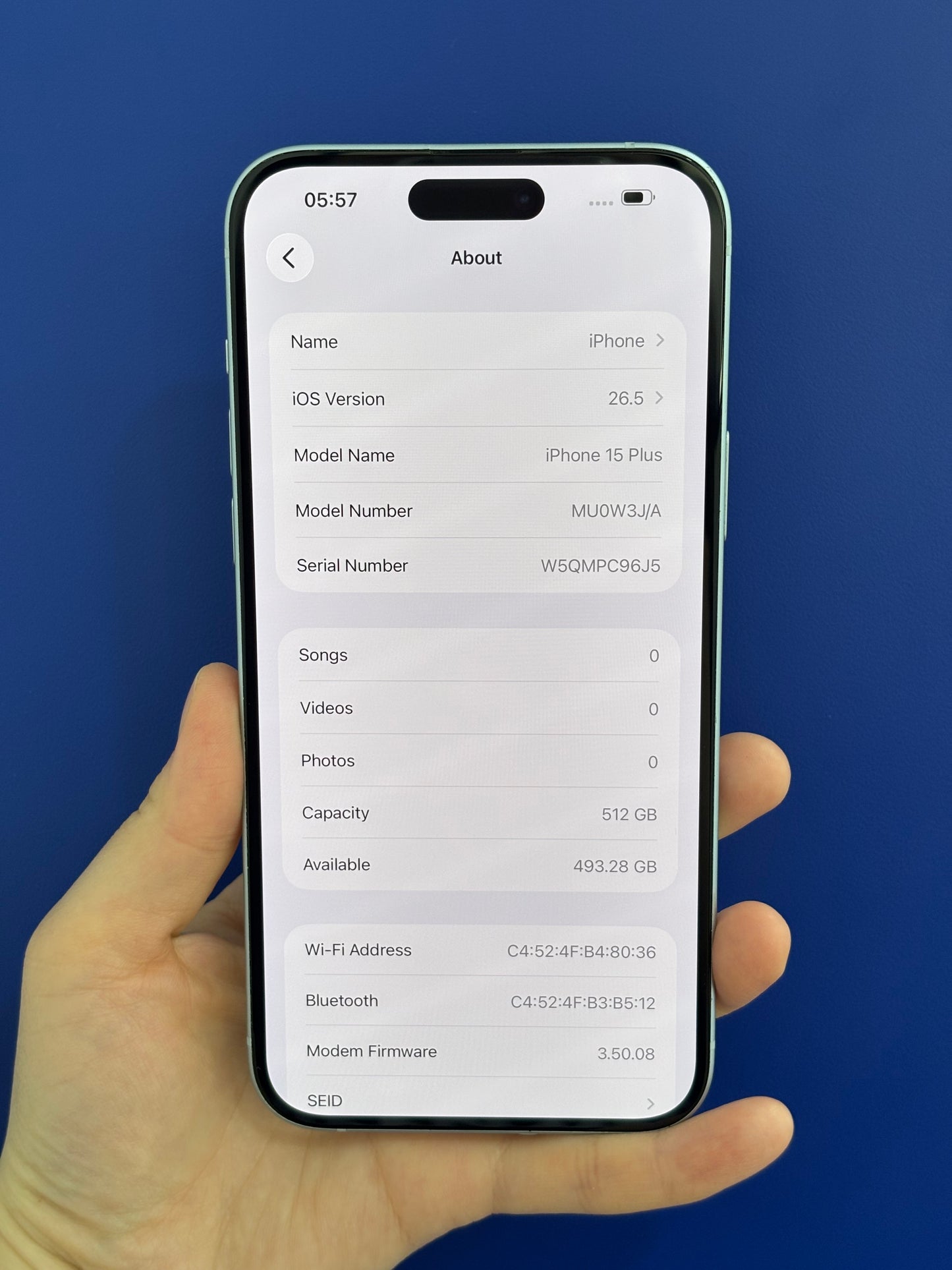 iPhone 15 Plus, 512GB (Grade A) *13909