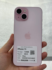 iPhone 15, 128GB (Grade A) *54825