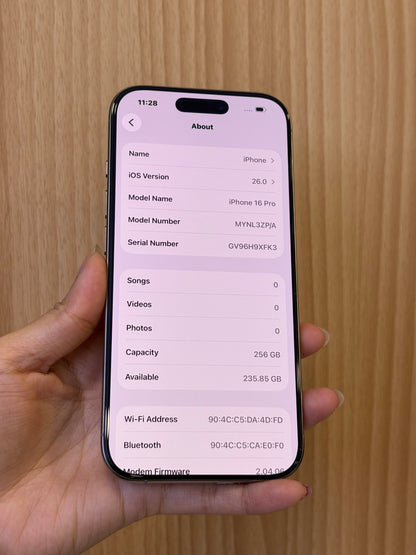 iPhone 16 Pro, 256GB (Grade A) *32703
