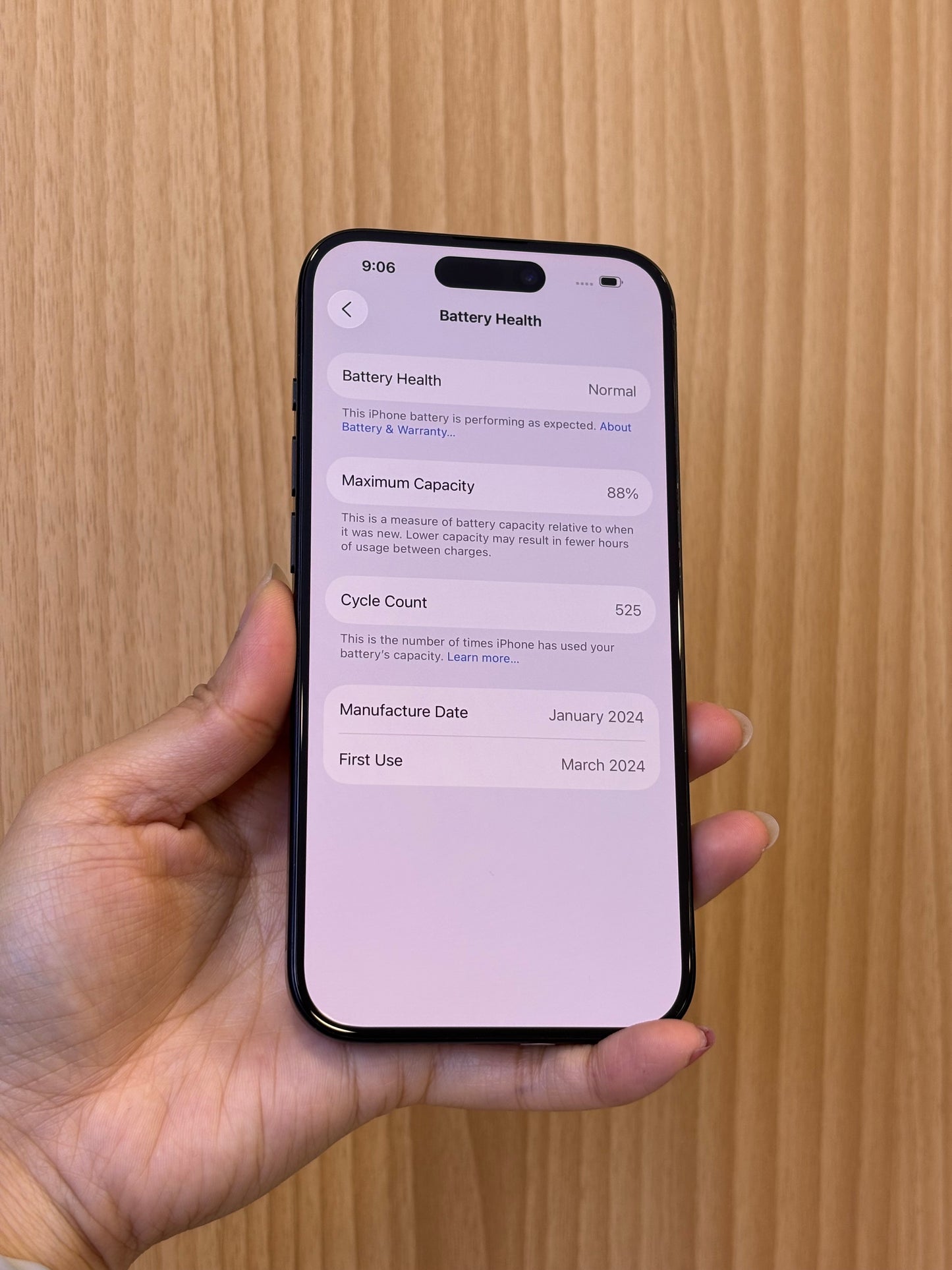 iPhone 15 Pro, 256GB (Grade A) *71142