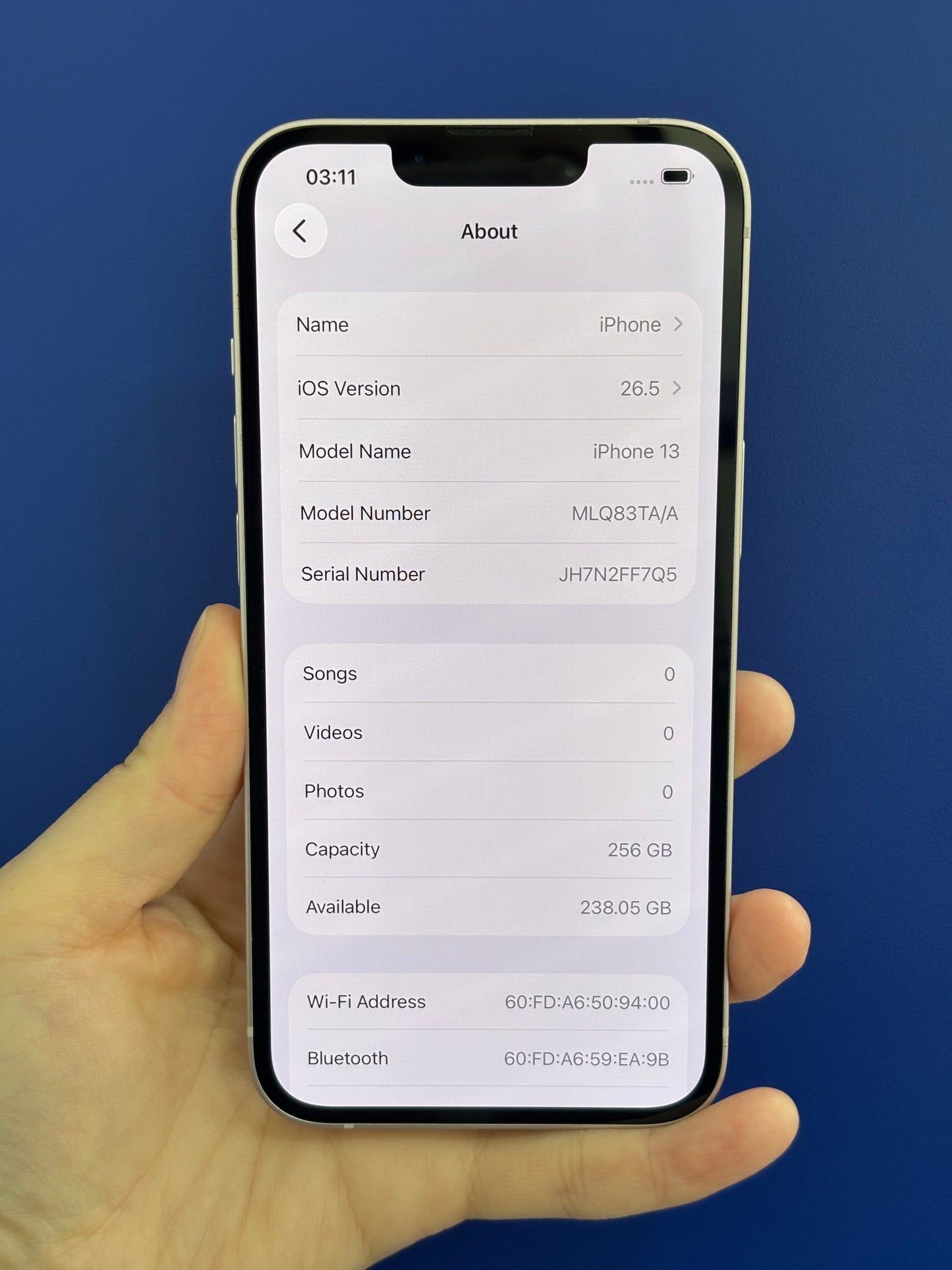 iPhone 13, 256GB (Grade A) *33225