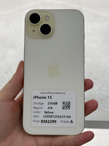 iPhone 15, 256GB (Grade A) *43184