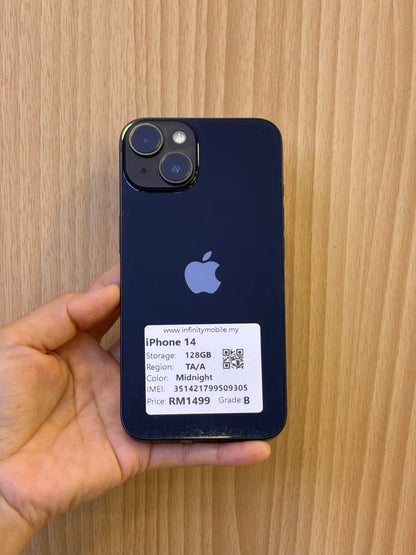 iPhone 14, 128GB (Grade B) *09305