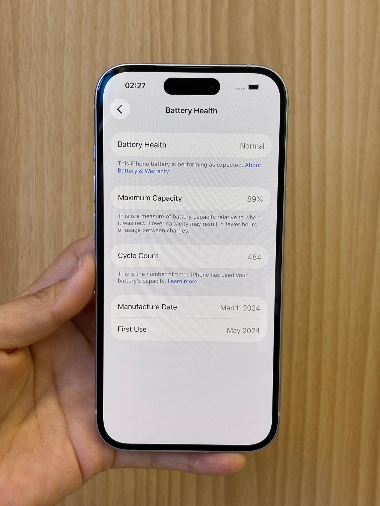 iPhone 15, 256GB (Grade B) *93259