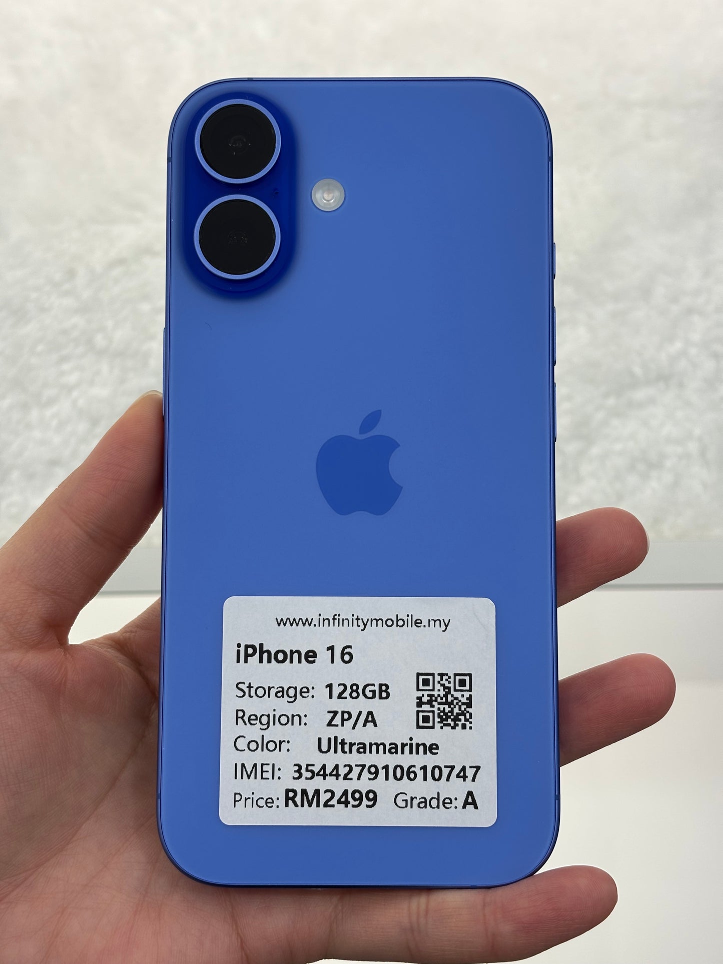 iPhone 16, 128GB (Grade A) *10747