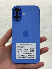 iPhone 16, 128GB (Grade A) *10747