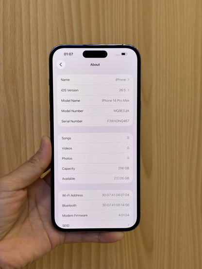 iPhone 14 Pro Max, 256GB (Grade A) *88931