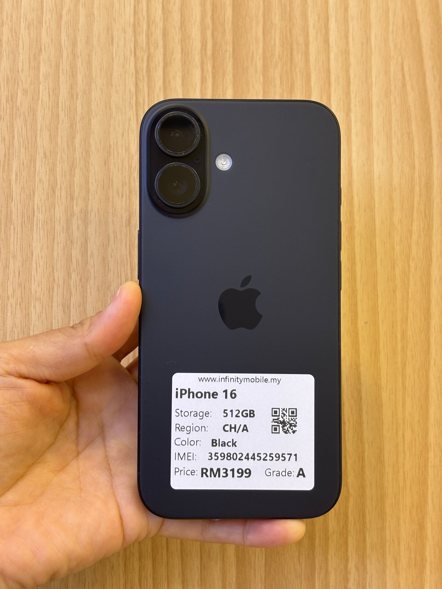 iPhone 16, 512GB (Grade A) *59571