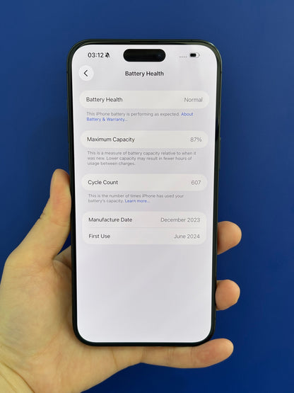 iPhone 15 Pro Max, 256GB (Grade A) *27007