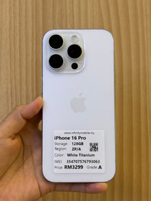 iPhone 16 Pro, 128GB (Grade A) *93063