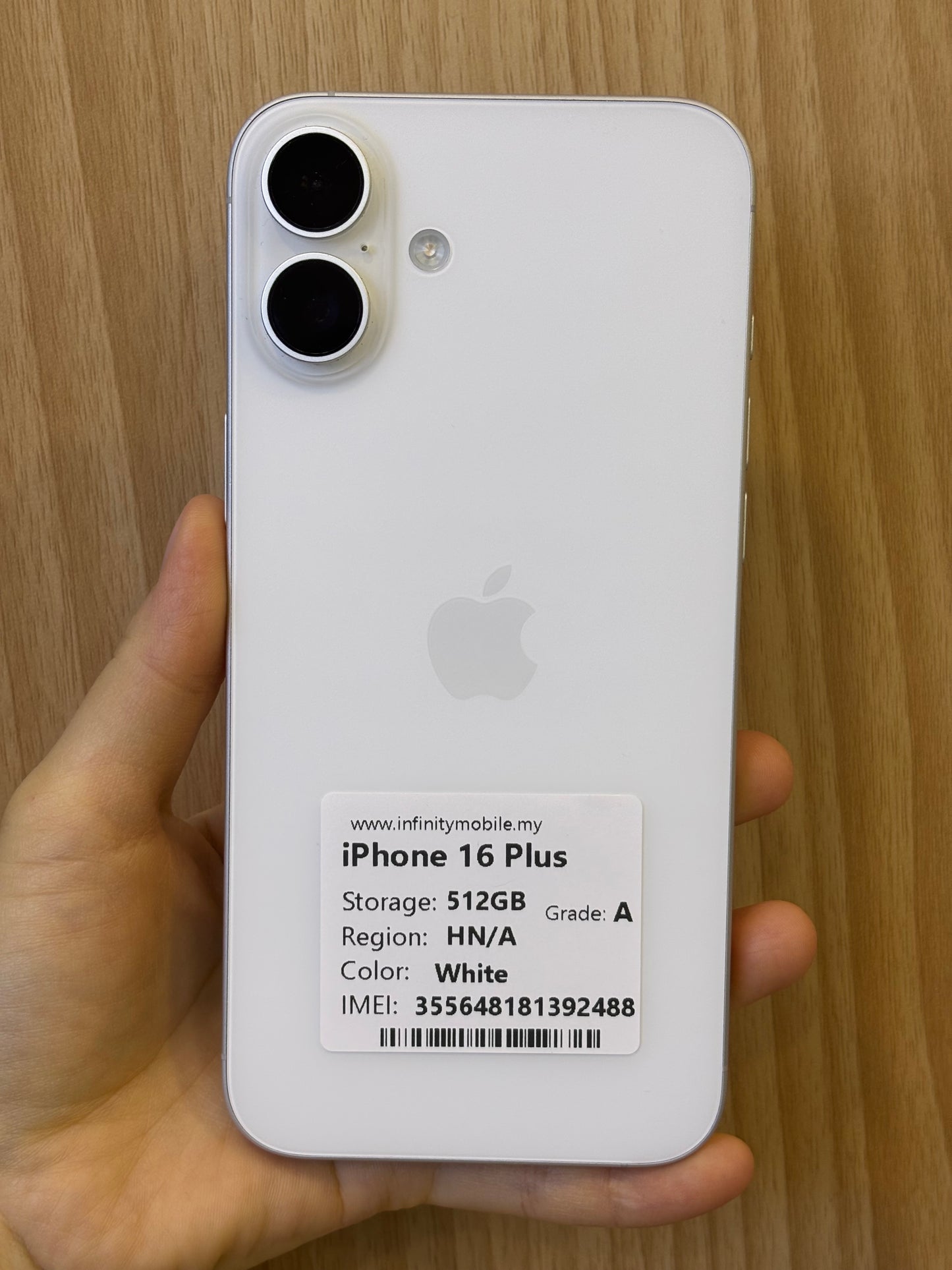 iPhone 16 Plus, 512GB (Grade A) *92488