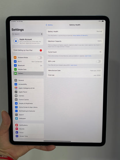 iPad Air 13-inch (M2) Cellular, 512GB (Grade A) *71919