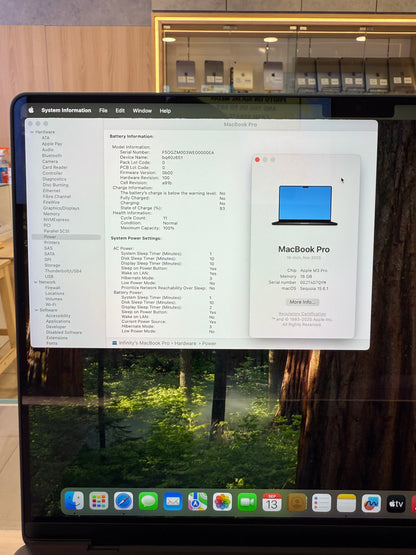 MacBook Pro 16-inch (M3 Pro) 2023, 512GB *D7QYM
