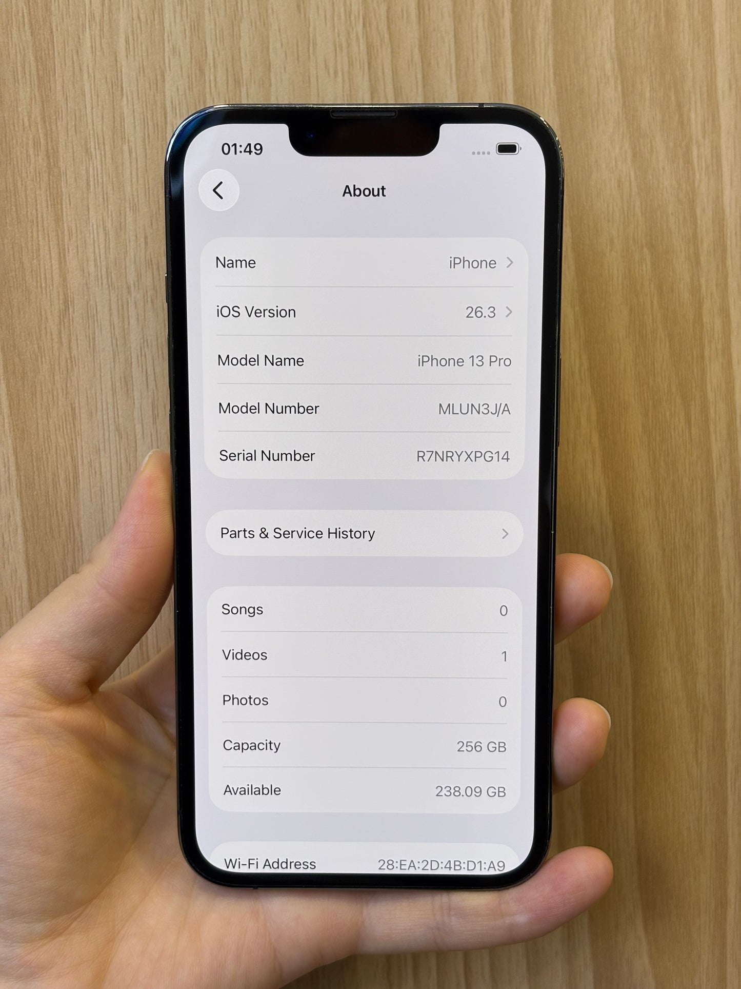 iPhone 13 Pro, 256GB (Grade B) *37737