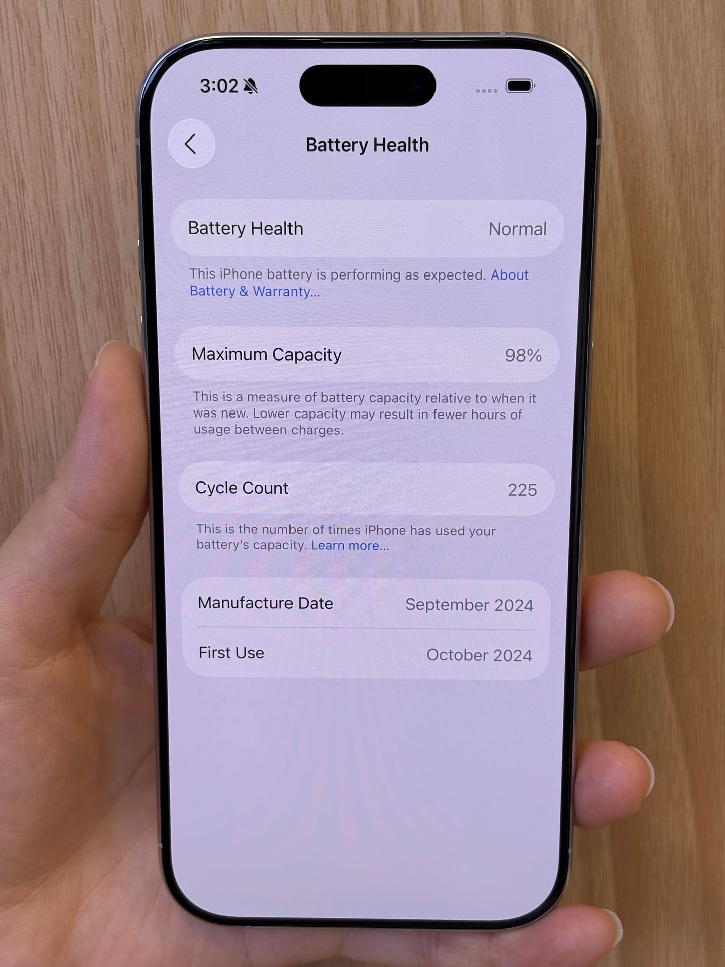 iPhone 16 Pro, 256GB (Grade A) *10938