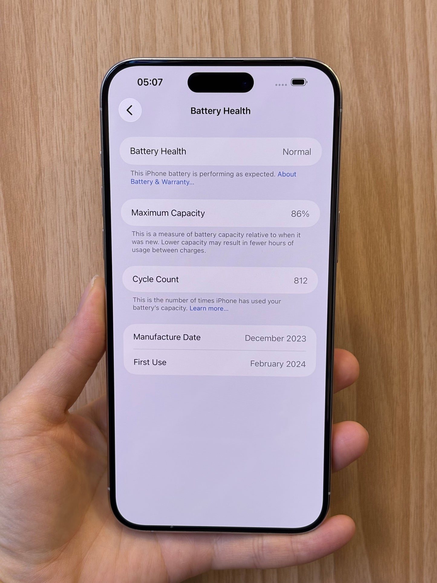iPhone 15 Pro Max, 512GB (Grade A) *64266
