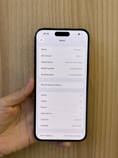 iPhone 14 Pro Max, 256GB (Grade A) *07664