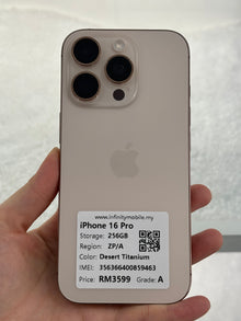 iPhone 16 Pro, 256GB (Grade A) *59463