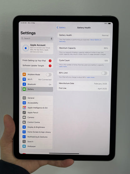 iPad Air 11-inch (M3), 256GB (Grade A) *76L6Q