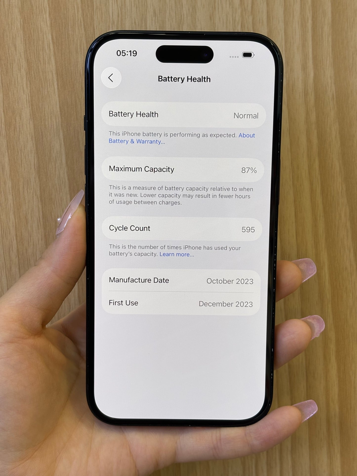 iPhone 15, 256GB (Grade A) *03615
