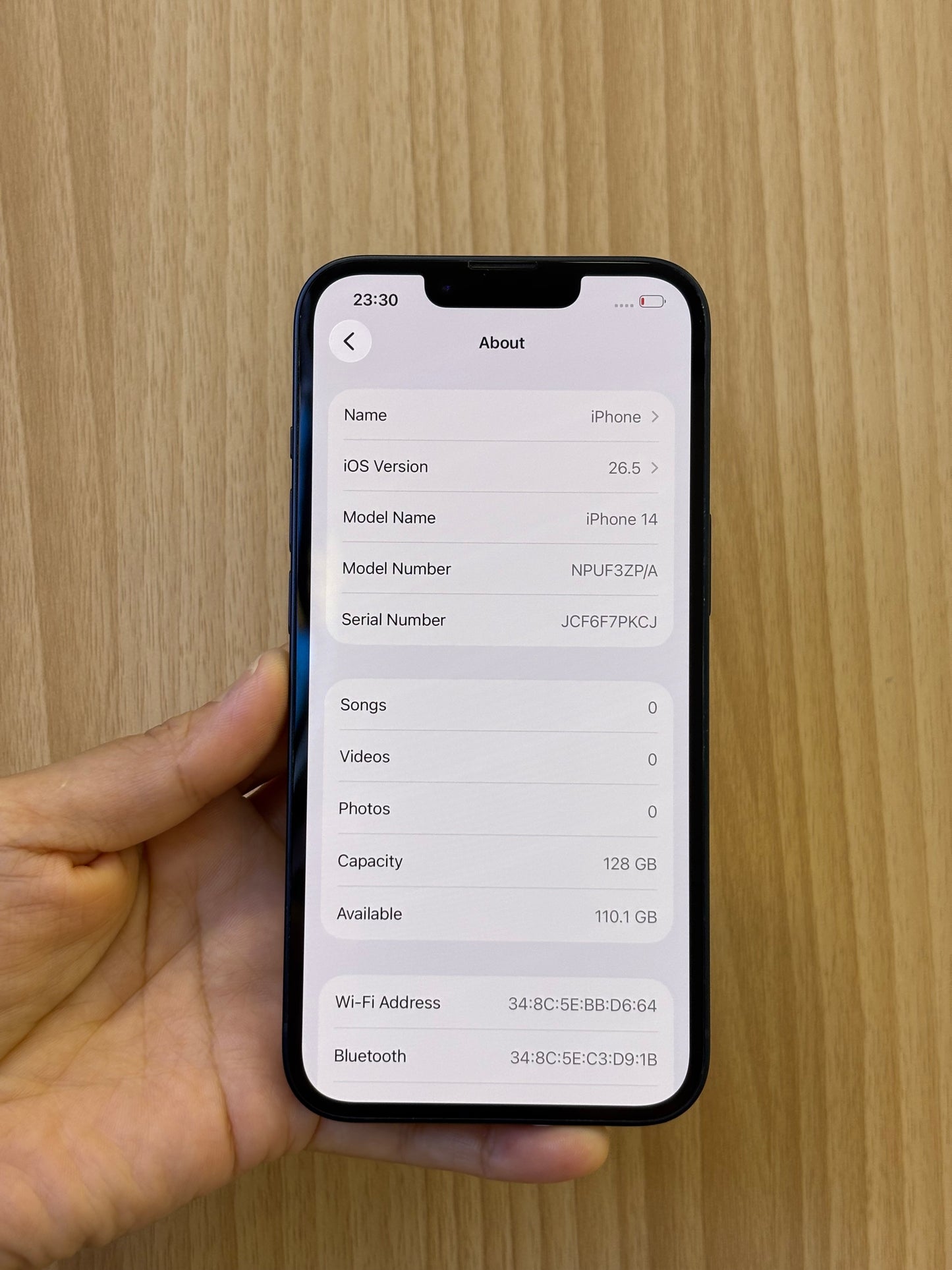 iPhone 14, 128GB (Grade A) *14496