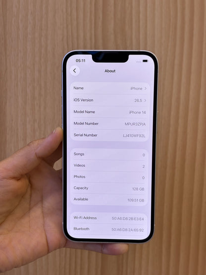 iPhone 14, 128GB (Grade A) *24206