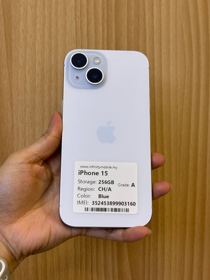 iPhone 15, 256GB (Grade A) *03160