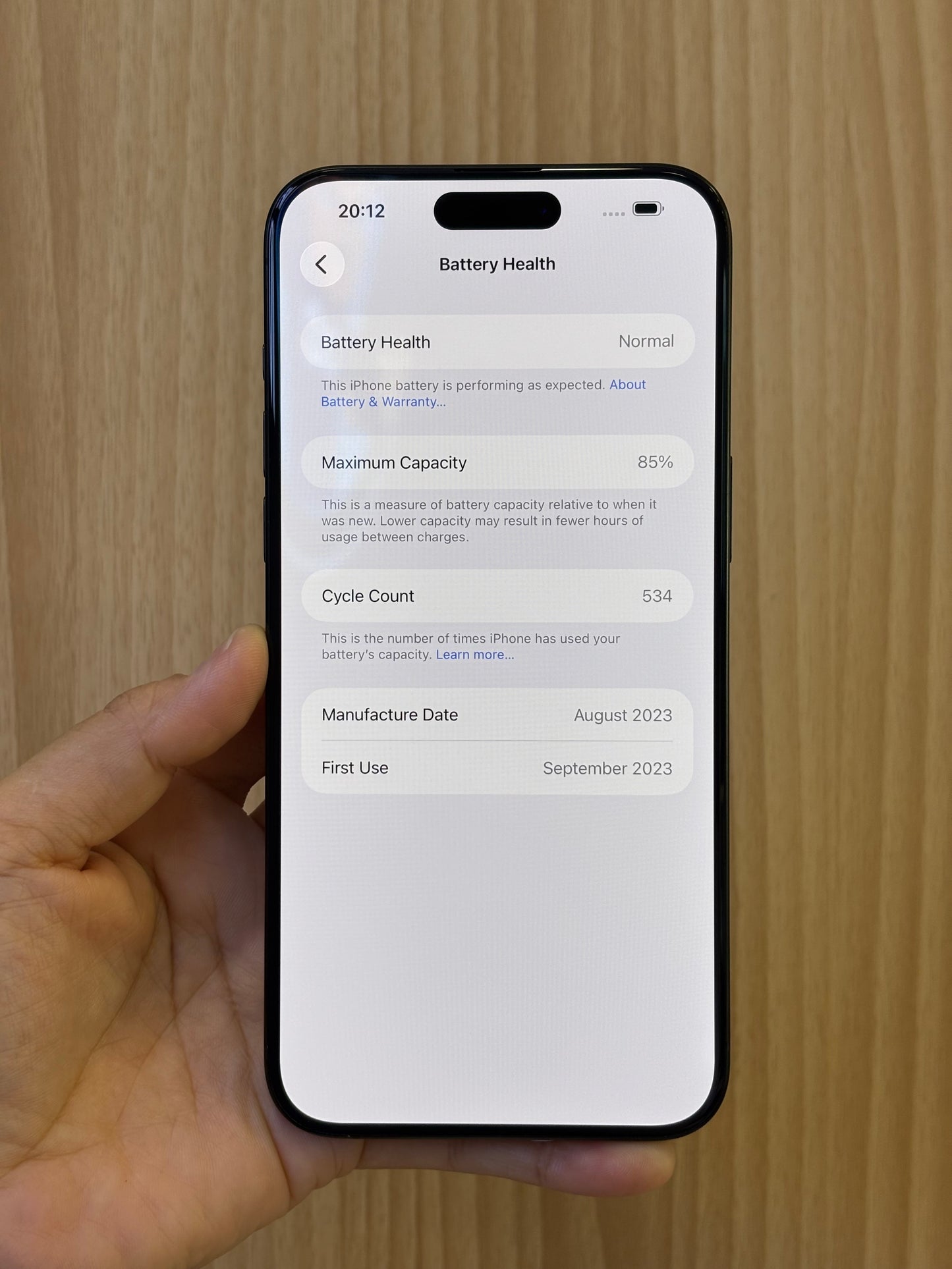 iPhone 15 Pro Max, 256GB (Grade A) *41260
