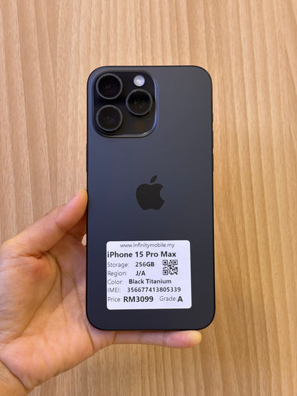 iPhone 15 Pro Max, 256GB (Grade A) *05339