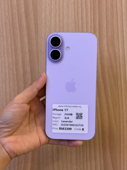iPhone 17, 256GB (Grade B) *22729