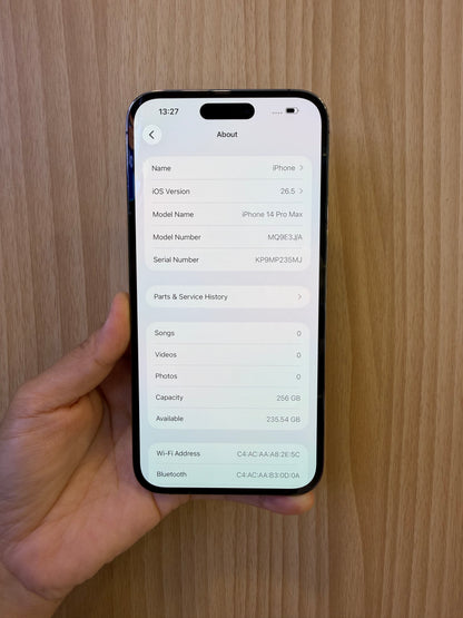 iPhone 14 Pro Max, 256GB (Grade A) *26527