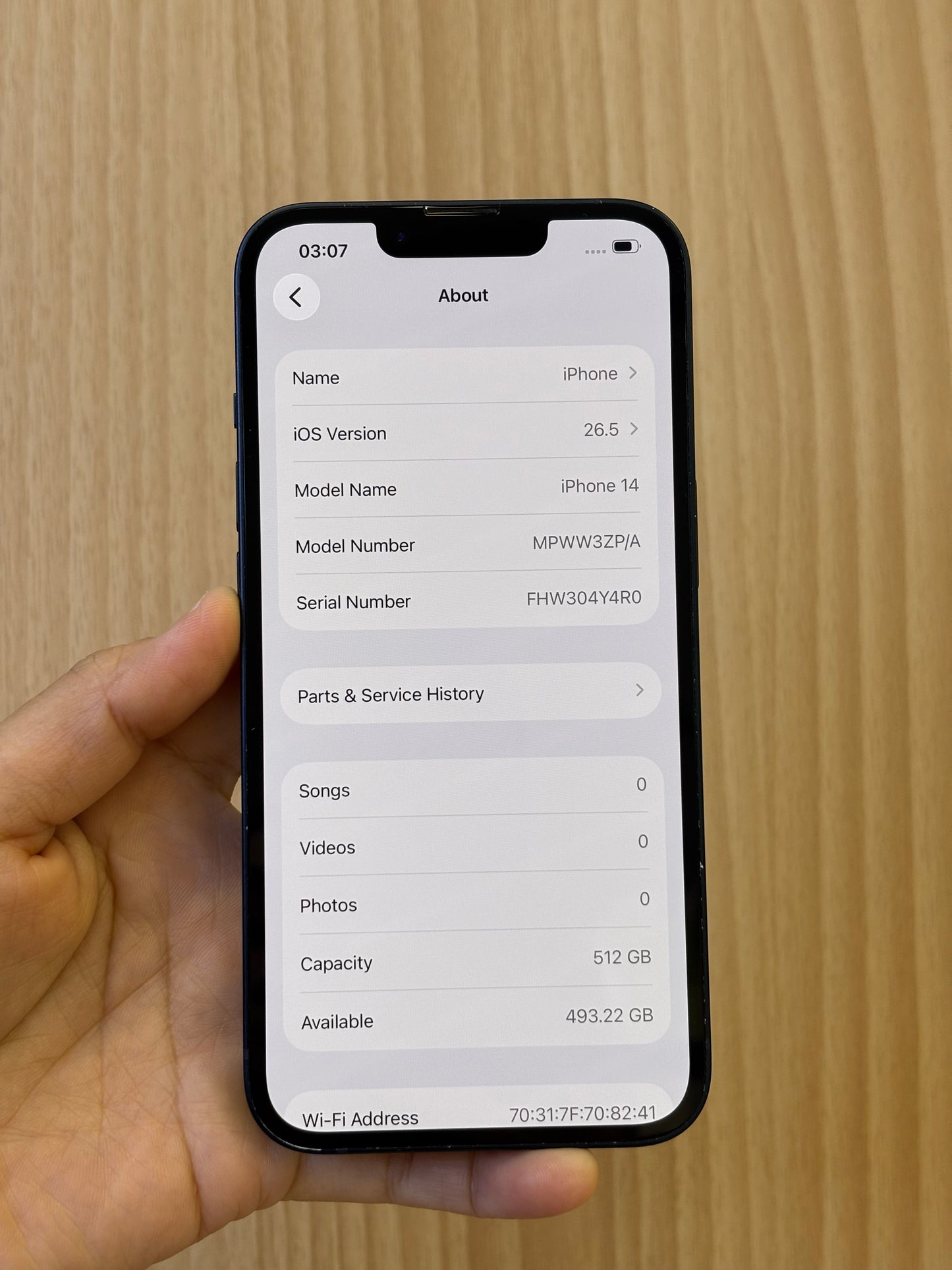 iPhone 14, 512GB (Grade B) *75115