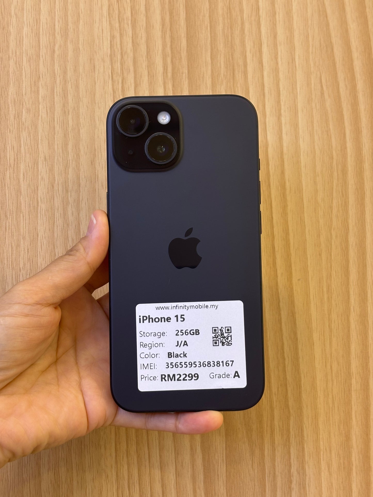 iPhone 15, 256GB (Grade A) *38167