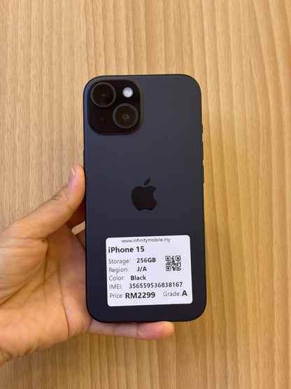 iPhone 15, 256GB (Grade A) *38167