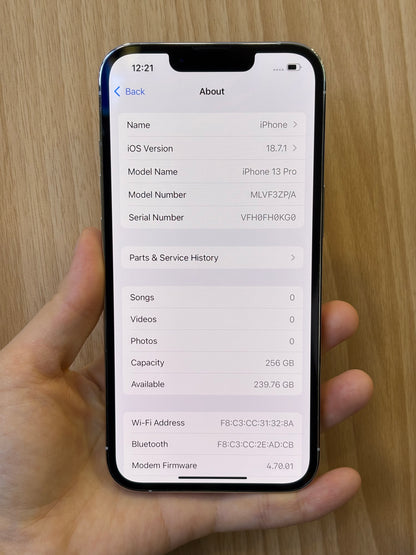 iPhone 13 Pro, 256GB (Grade A) *84650