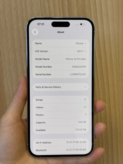 iPhone 14 Pro Max, 128GB (Grade B) *54903