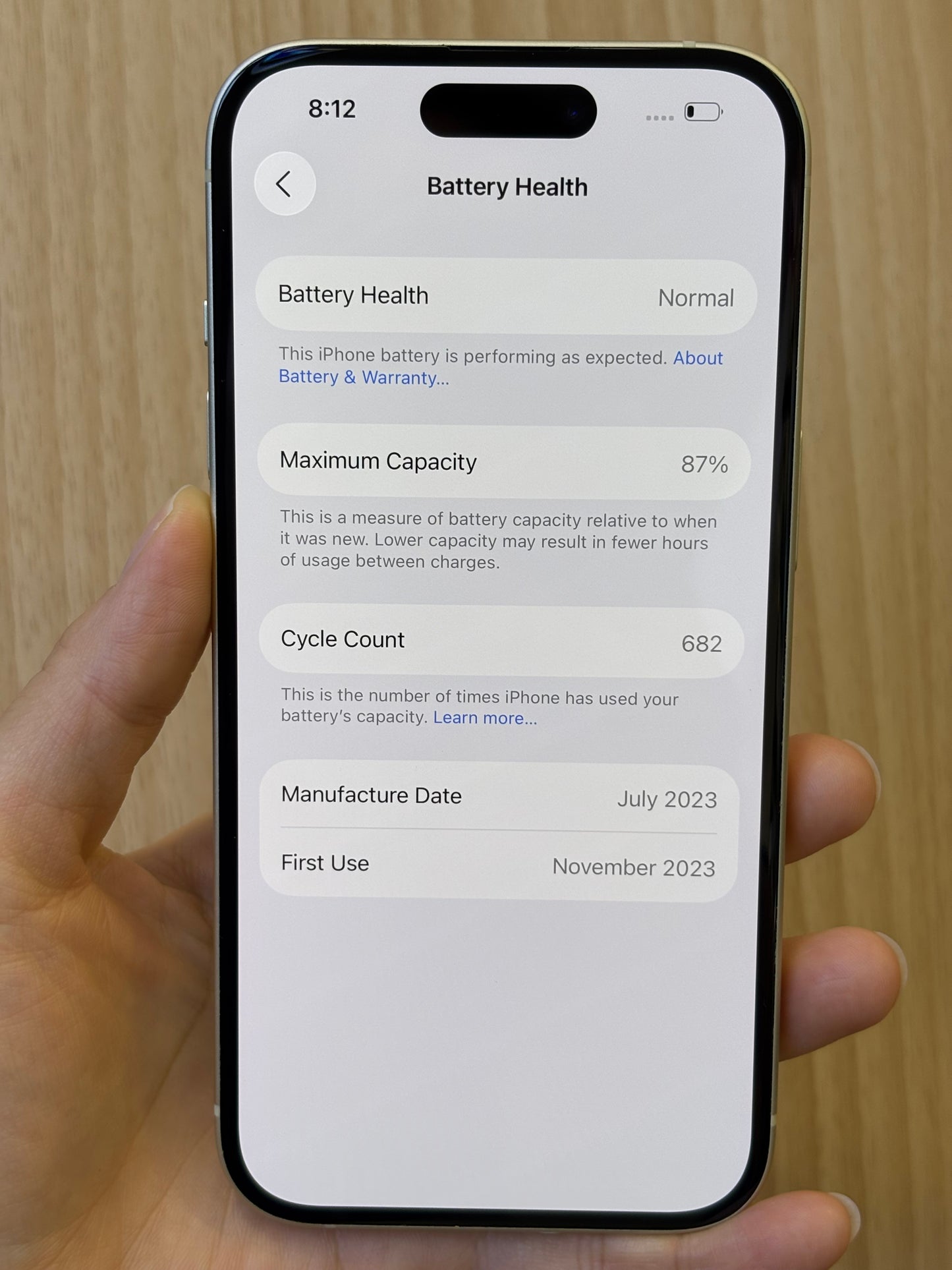 iPhone 15, 128GB (Grade A) *73685